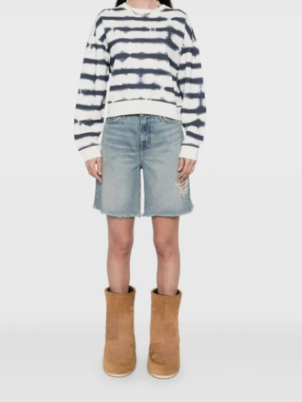 7 For All Mankind-Lola Denim Shorts-Size 30-MSRP$158